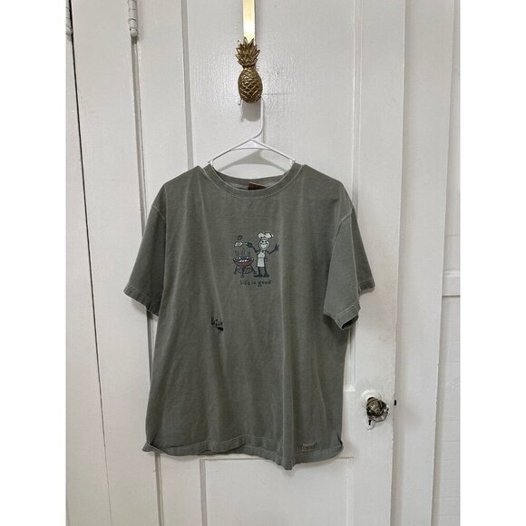 Life is Good men’s size large Grilling t-shirt - Picture 1 of 12